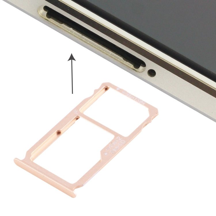 Pour Huawei Mate S Plateau de carte Nano SIM + Plateau de carte Nano SIM/Micro SD