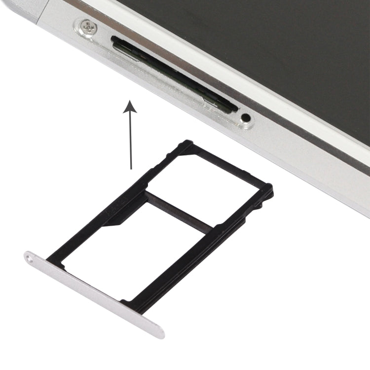 Pour Huawei Honor 7 Plateau de carte Nano SIM + Plateau de carte Nano SIM / Micro SD, For Huawei Honor 7, For Honor 7
