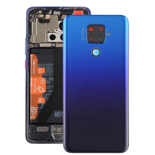 Cache arrière de batterie d'origine avec objectif d'appareil photo pour Huawei Mate 30 Lite