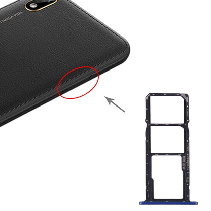 Tiroir Carte SIM + Tiroir Carte SIM + Tiroir Carte Micro SD pour Huawei Y5 (2019)
