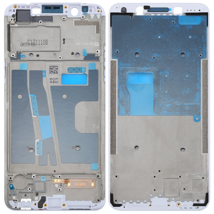 Pour OPPO A73/F5, boîtier avant, cadre LCD, plaque de lunette