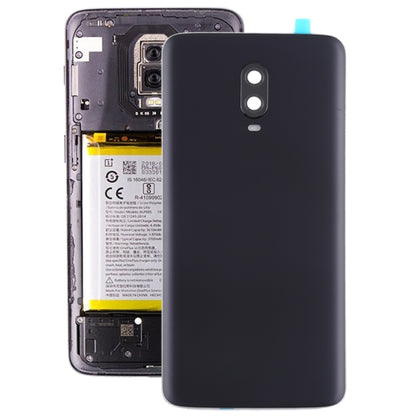 Couvercle arrière de batterie d'origine pour OnePlus 6T, avec objectif d'appareil photo