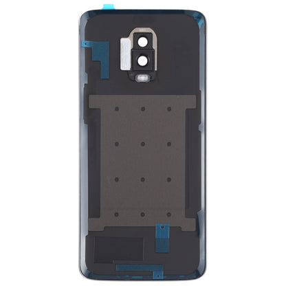 Couvercle arrière de batterie d'origine pour OnePlus 6T, avec objectif d'appareil photo