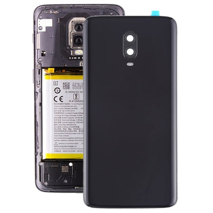 Couvercle arrière de batterie d'origine pour OnePlus 6T, avec objectif d'appareil photo