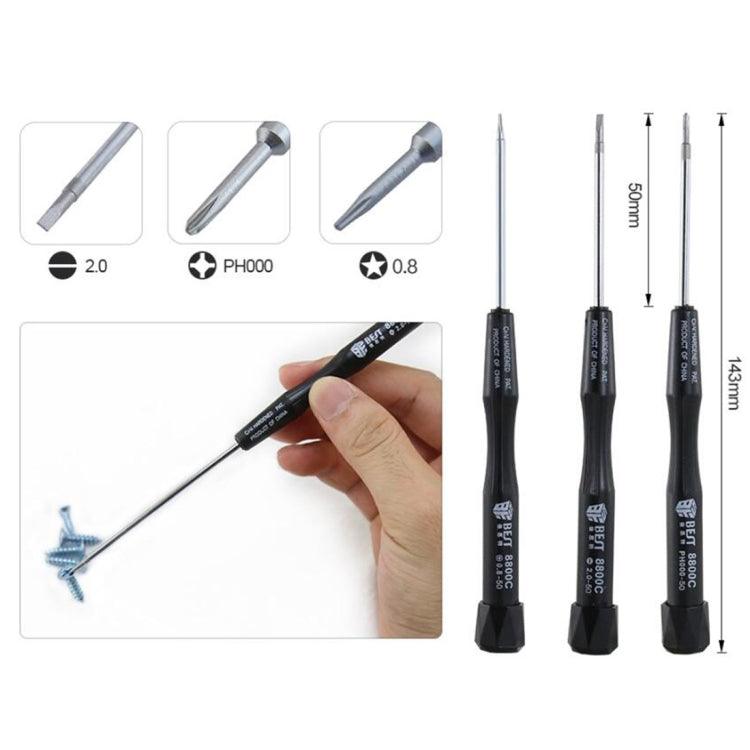 10 en 1 MEILLEUR Kit d'outils BST-605 Démonter les outils d'ouverture pour iPhone 3/4/4S/5