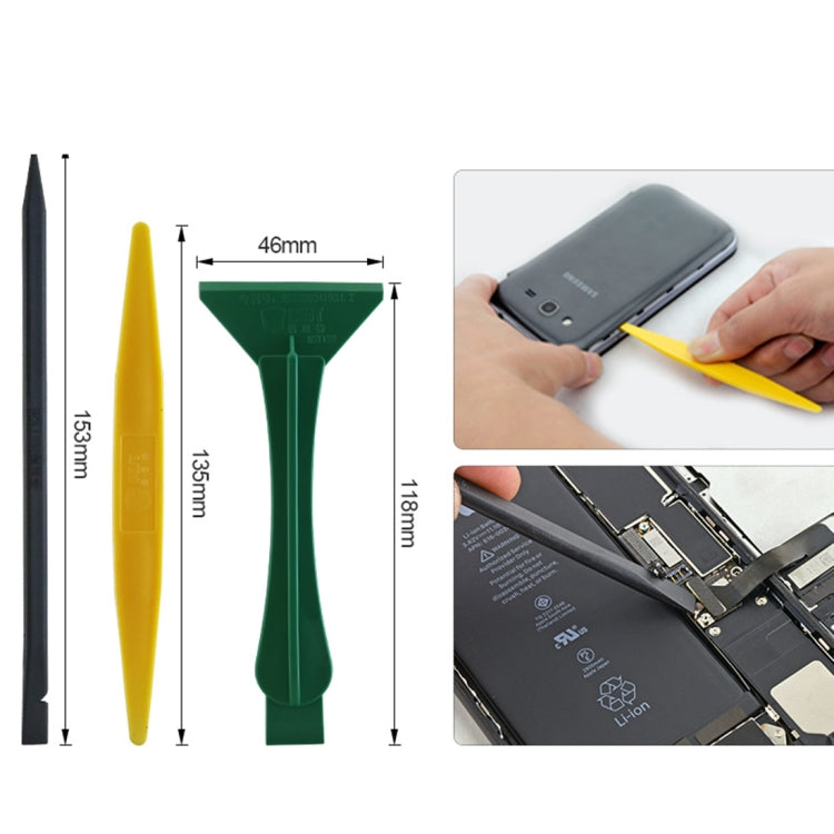 10 en 1 MEILLEUR Kit d'outils BST-605 Démonter les outils d'ouverture pour iPhone 3/4/4S/5