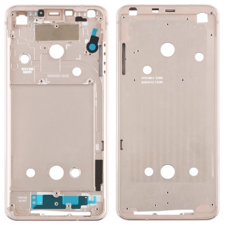 Plaque de lunette de cadre LCD de boîtier avant pour LG G6 / H870 / H970DS / H872 / LS993 / VS998 / US997