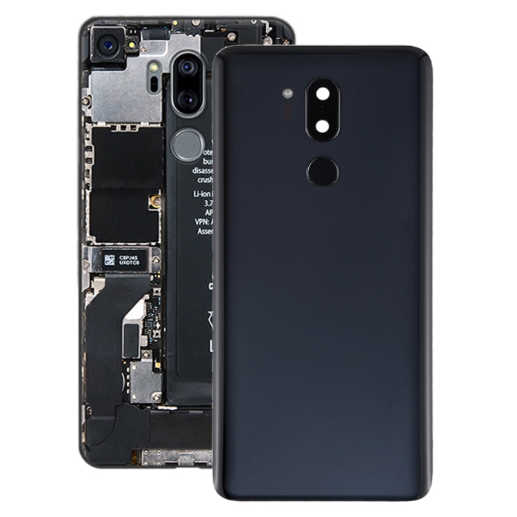 Couvercle arrière de la batterie avec objectif d'appareil photo et capteur d'empreintes digitales pour LG G7 ThinQ / G710 / G710EM / G710PM / G710VMP, For LG G7 ThinQ