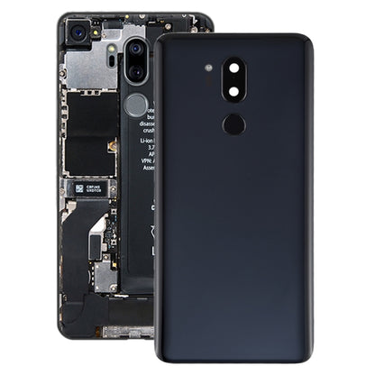 Couvercle arrière de la batterie avec objectif d'appareil photo et capteur d'empreintes digitales pour LG G7 ThinQ / G710 / G710EM / G710PM / G710VMP, For LG G7 ThinQ