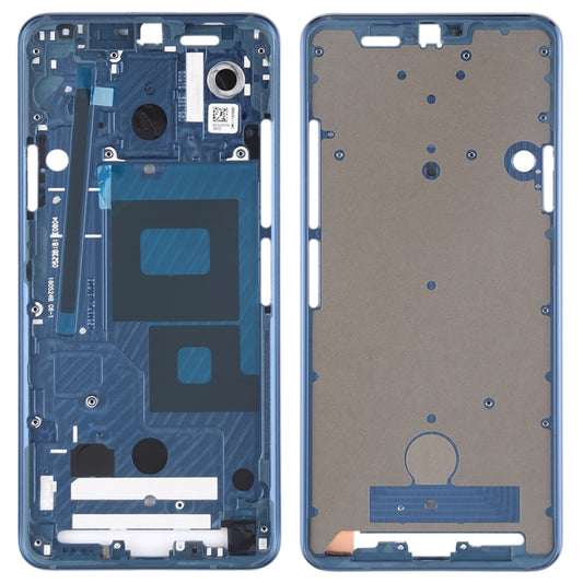 Plaque de lunette de cadre LCD du boîtier avant pour LG G7 ThinQ / G710