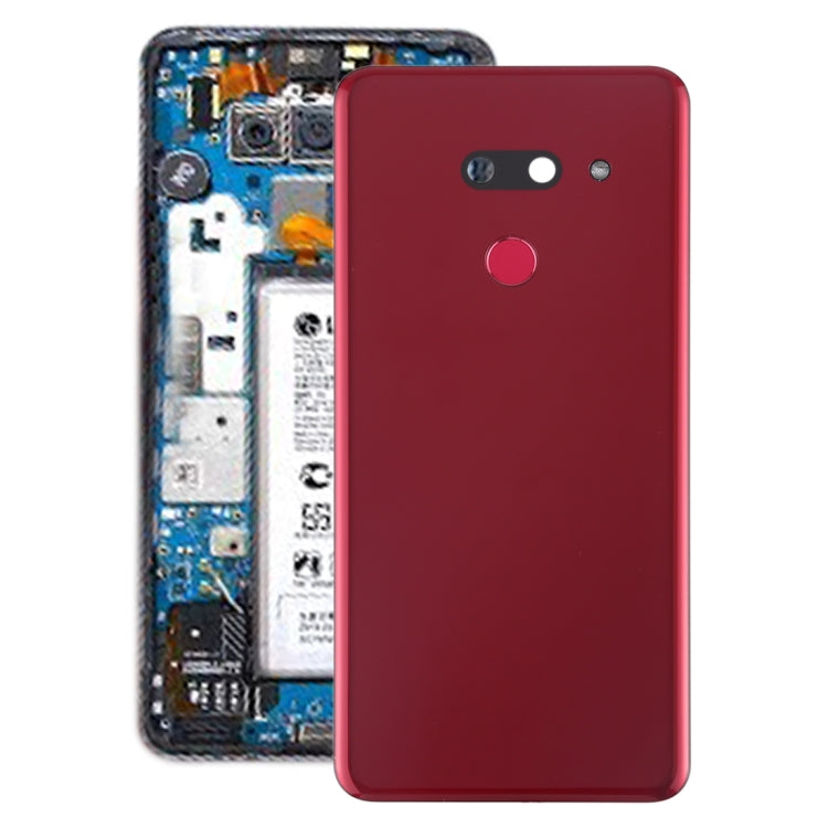Couvercle arrière de la batterie avec objectif d'appareil photo et capteur d'empreintes digitales pour LG G8 ThinQ / LMG820QM7 LM-G820UMB LMG820UM1 (version américaine), For LG G8 ThinQ(US Version)