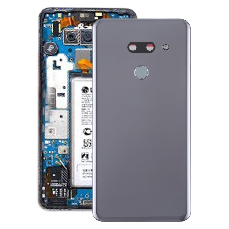 Couvercle arrière de la batterie avec objectif d'appareil photo et capteur d'empreintes digitales pour LG G8 ThinQ / LMG820QM7 LM-G820UMB LMG820UM1 (version américaine), For LG G8 ThinQ(US Version)