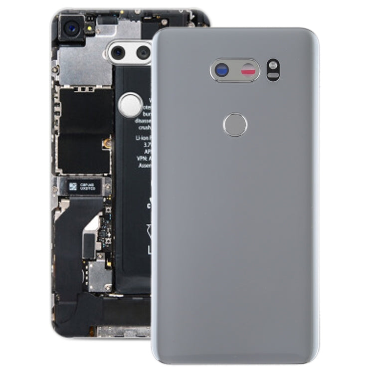 Couvercle arrière de la batterie avec objectif d'appareil photo et capteur d'empreintes digitales pour LG V30 / VS996 / LS998U / H933 / LS998U / H930