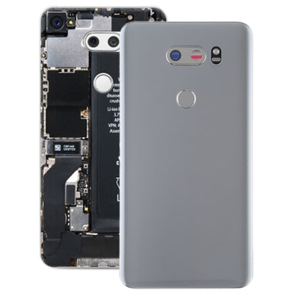 Couvercle arrière de la batterie avec objectif d'appareil photo et capteur d'empreintes digitales pour LG V30 / VS996 / LS998U / H933 / LS998U / H930