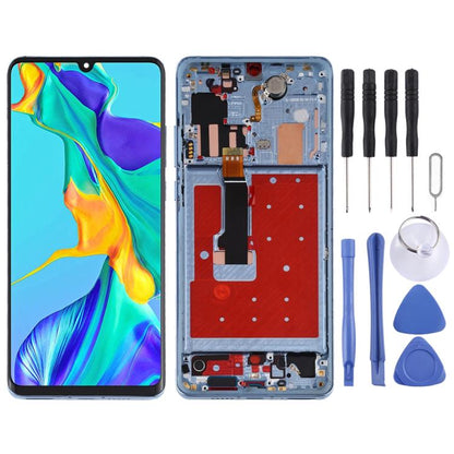 Écran LCD et numériseur complet avec cadre pour Huawei P30 Pro