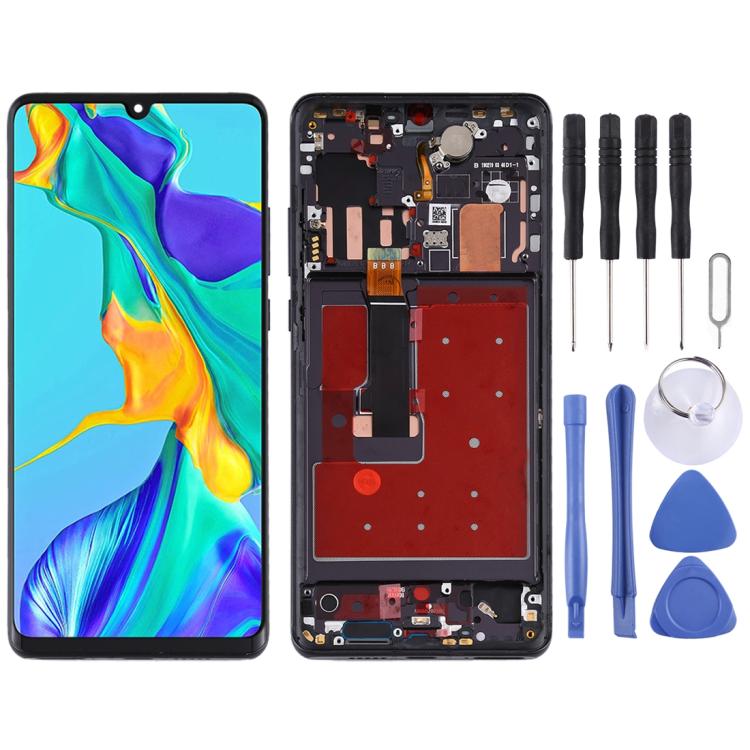 Écran LCD et numériseur complet avec cadre pour Huawei P30 Pro