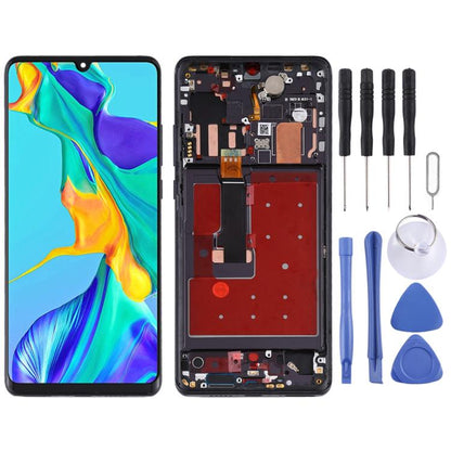 Écran LCD et numériseur complet avec cadre pour Huawei P30 Pro