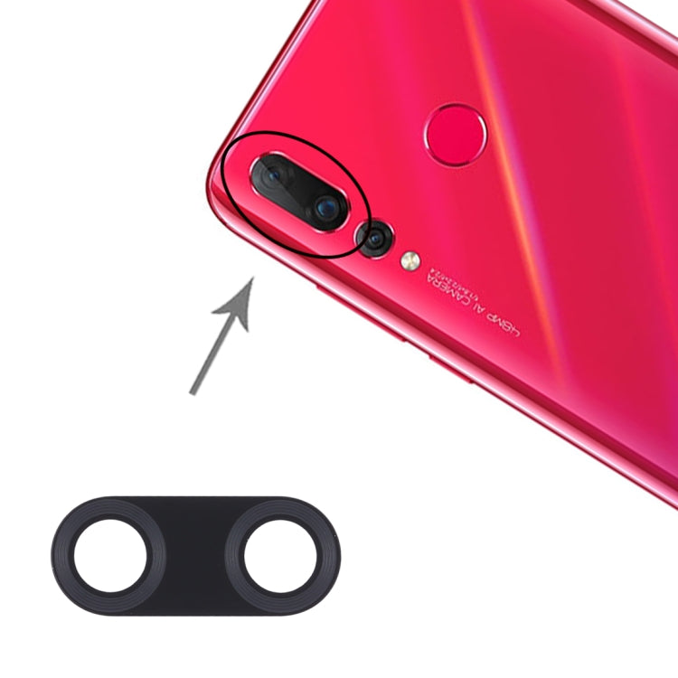 Objectif de caméra arrière pour Huawei Nova 4, 10 pièces, For Huawei Nova 4