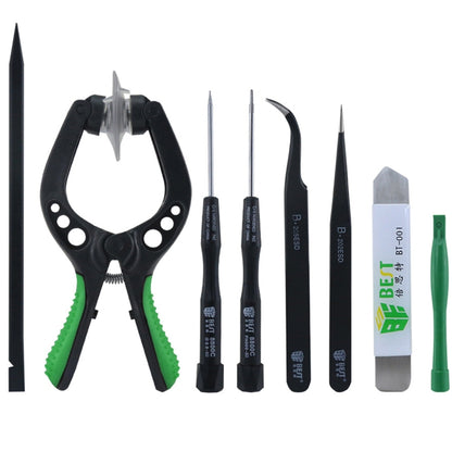 8 en 1 MEILLEUR BST-609 Kit d'outils de réparation de téléphone portable Outils d'ouverture