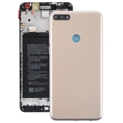 Coque arrière avec touches latérales pour Huawei Y7 (2018)