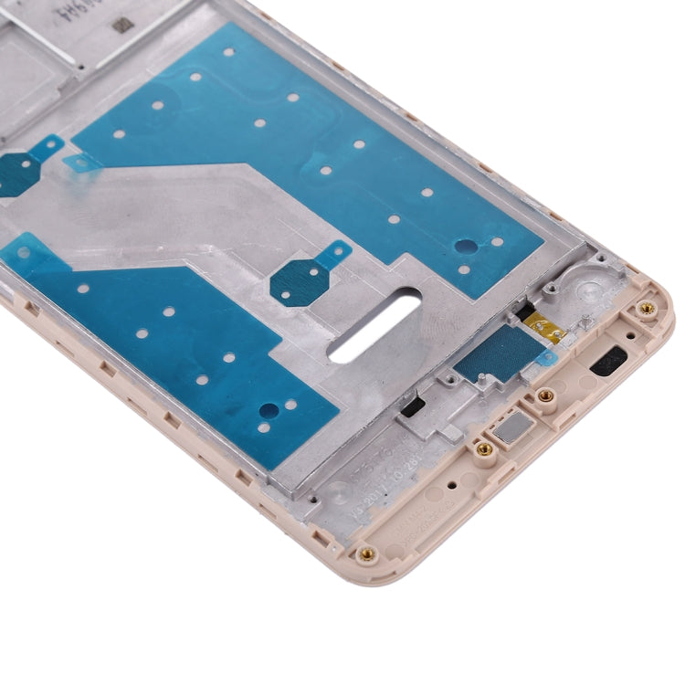 Pour Huawei Enjoy 7 Plus / Y7 Prime (2017) / Nova Lite Plus, boîtier avant, cadre LCD, plaque de lunette