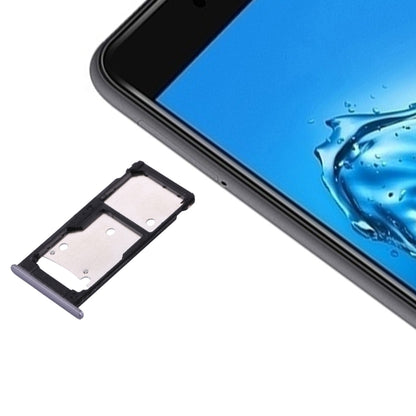 Pour Huawei Enjoy 7 Plus / Y7 Prime Plateau de carte SIM et plateau de carte SIM / Micro SD