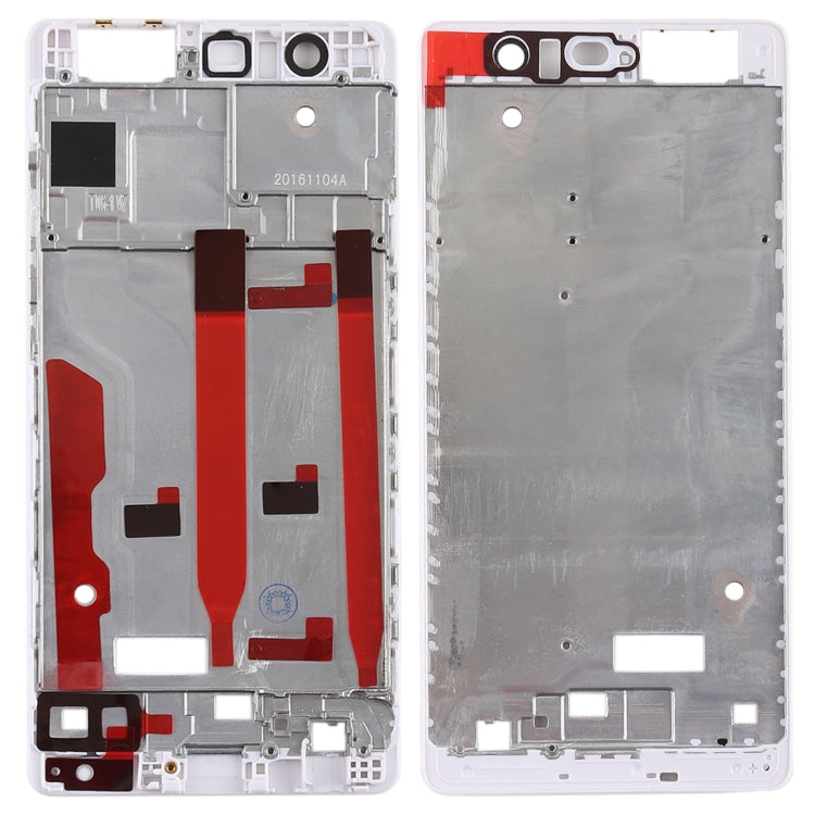 Plaque de lunette de cadre LCD du boîtier avant pour Huawei P9