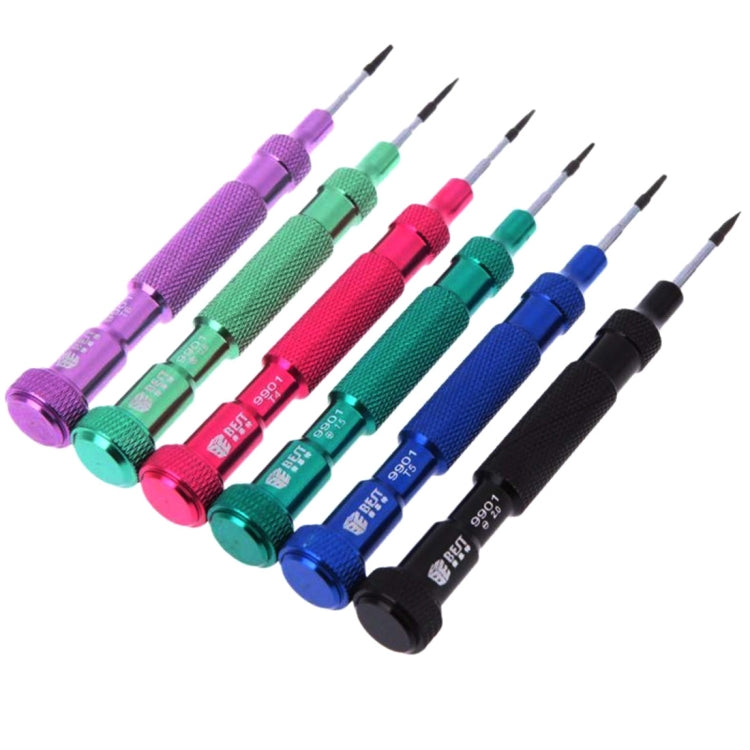 Jeu de tournevis de précision 6 en 1, jeu de tournevis électroniques magnétiques pour téléphone portable, ordinateur portable, tablette