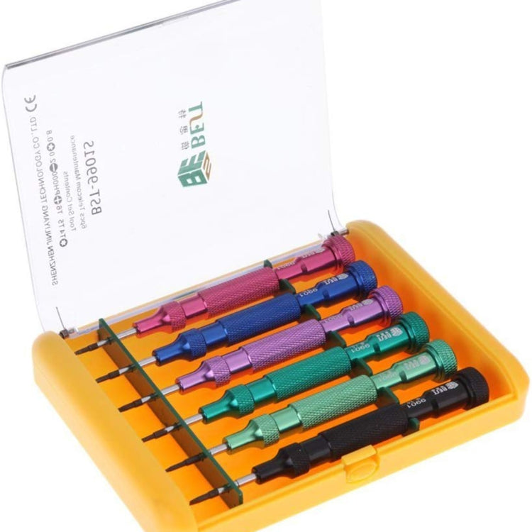 Jeu de tournevis de précision 6 en 1, jeu de tournevis électroniques magnétiques pour téléphone portable, ordinateur portable, tablette