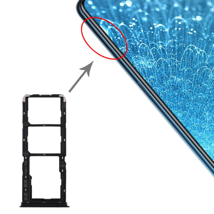 Pour Vivo S1 Plateau de carte SIM + Plateau de carte SIM + Plateau de carte Micro SD