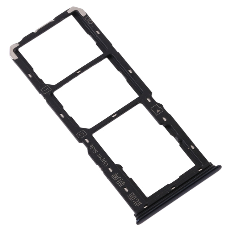 Pour Vivo S1 Plateau de carte SIM + Plateau de carte SIM + Plateau de carte Micro SD