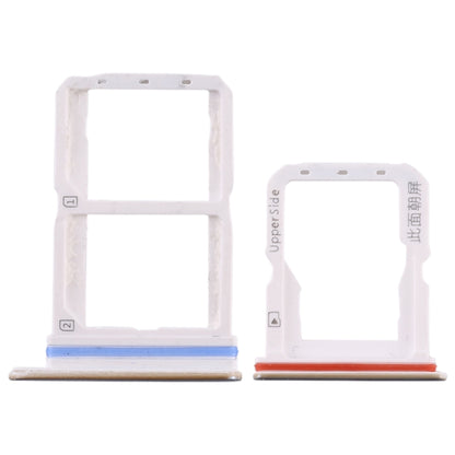 Pour Vivo S1 Pro Plateau de carte SIM + Plateau de carte SIM + Plateau de carte Micro SD