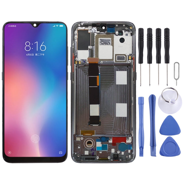 Écran LCD matériel OLED et assemblage complet de numériseur avec cadre pour Xiaomi Mi 9
