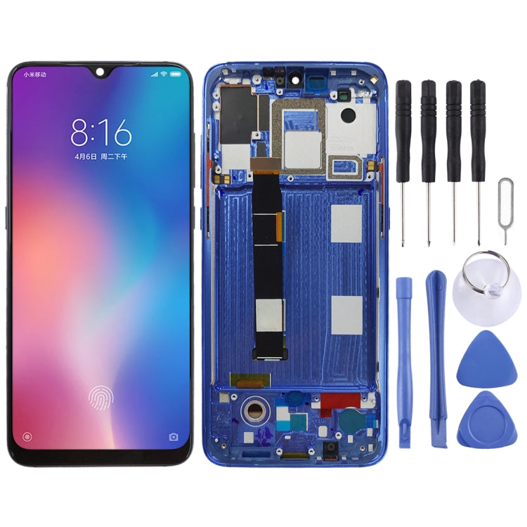 Écran LCD matériel OLED et assemblage complet de numériseur avec cadre pour Xiaomi Mi 9