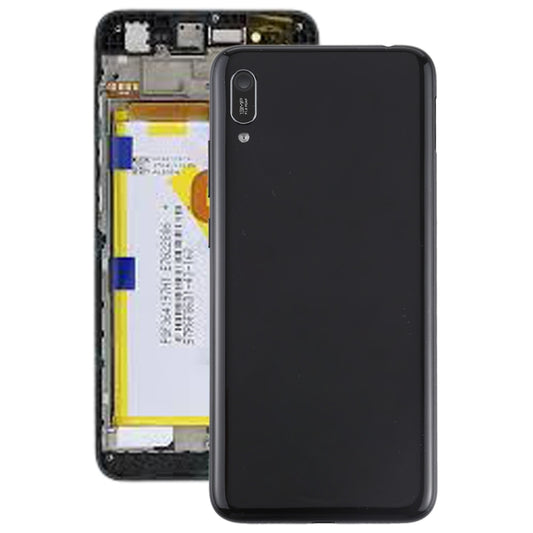 Cache arrière de la batterie avec objectif d'appareil photo et touches latérales pour Huawei Enjoy 9e