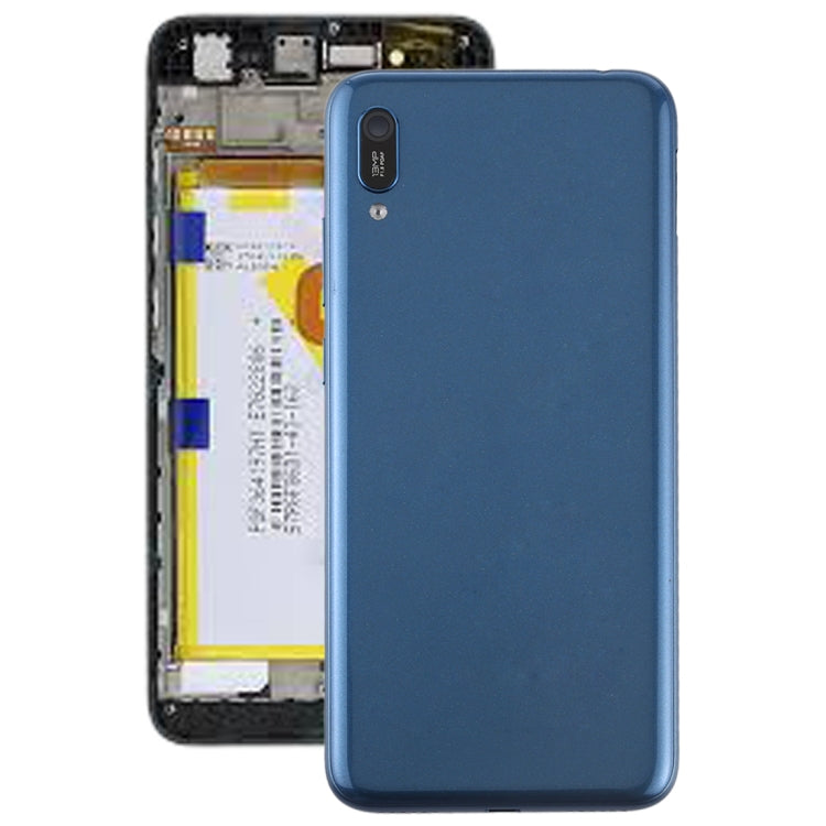 Cache arrière de la batterie avec objectif d'appareil photo et touches latérales pour Huawei Enjoy 9e