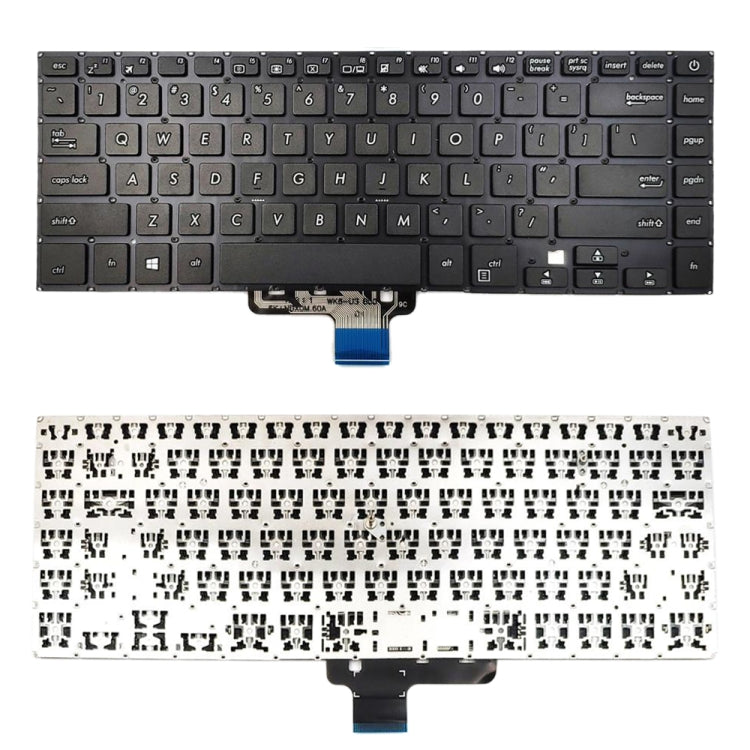 Clavier Version américaine pour Asus VivoBook S15 S510 S510U S510UA S510UA-DS51 S510UA-DS71 S510UA-RB31 S510UA-RS31