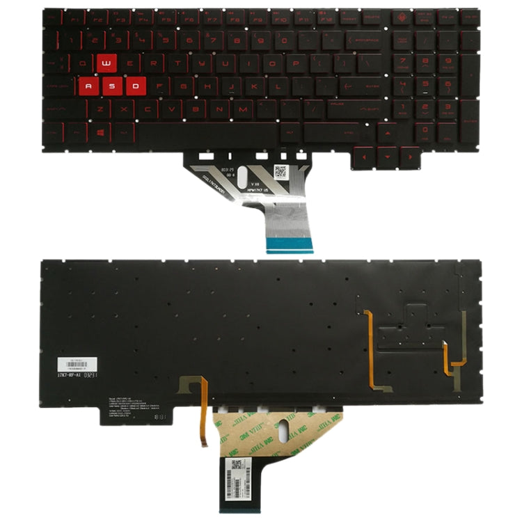 Clavier Version américaine avec rétroéclairage du clavier, pour HP Omen 15-CE 15-CE000 15-CE026TX 15-CE005TX 15-CE006TX 15-CE001TX 15-CE002TX