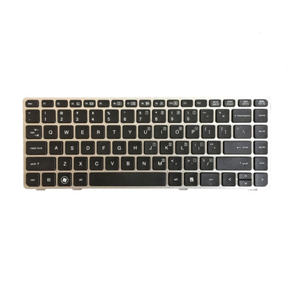 Clavier Version américaine avec cadre argenté, pour HP EliteBook 8470B 8470P 8470 8460 8460p 8460w ProBook 6460 6460b 6470