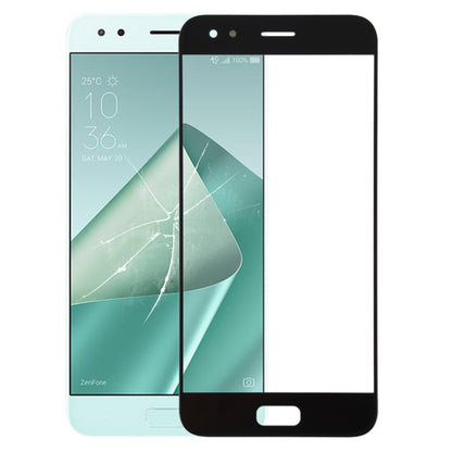 Lentille extérieure en verre de l'écran avant pour Asus ZenFone 4 ZE554KL / Z01KD