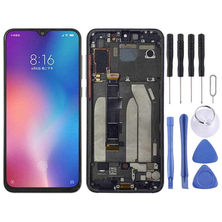 Écran LCD d'origine et numériseur complet avec cadre pour Xiaomi Mi 9 SE