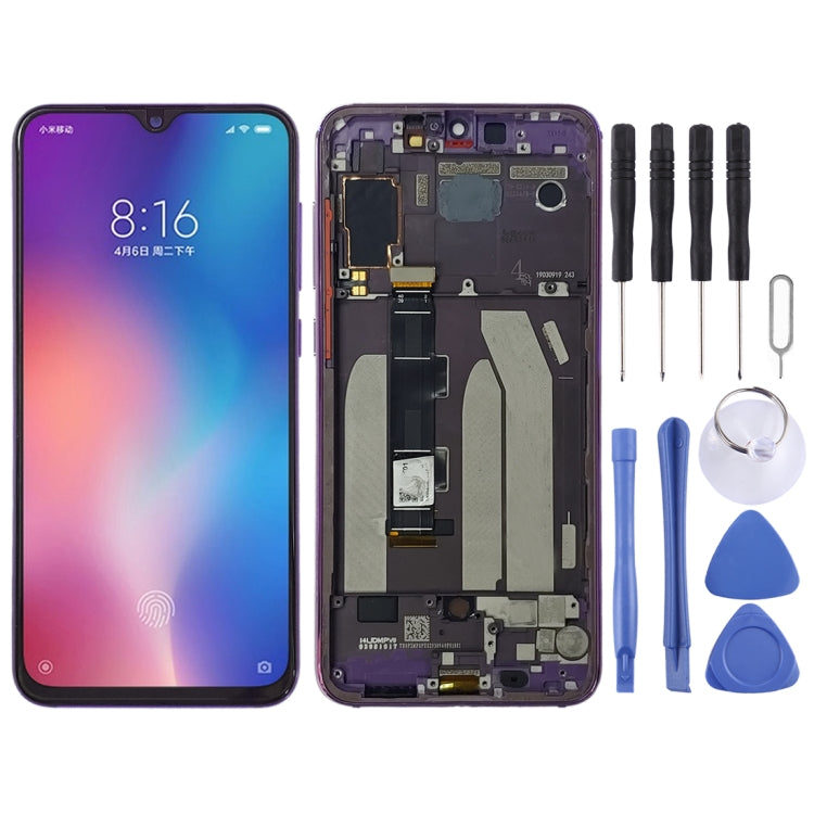 Écran LCD d'origine et numériseur complet avec cadre pour Xiaomi Mi 9 SE
