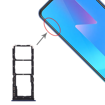 Pour Vivo U3x / U10 Plateau de carte SIM + Plateau de carte SIM + Plateau de carte Micro SD