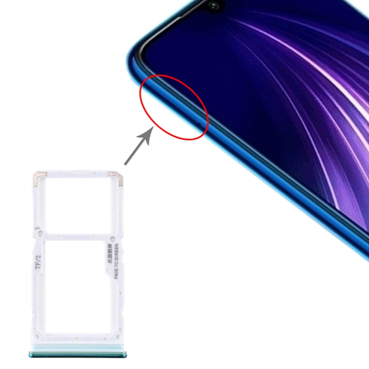 Tiroir Carte SIM + Tiroir Carte SIM / Tiroir Carte Micro SD pour Xiaomi Redmi Note 8 Pro