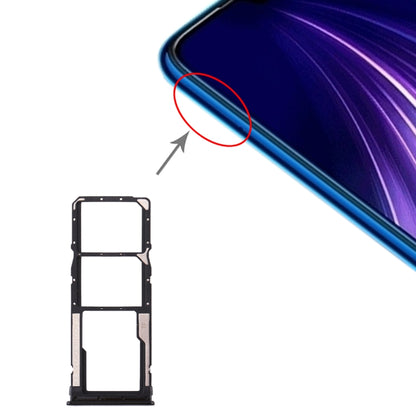 Tiroir Carte SIM + Tiroir Carte SIM + Tiroir Carte Micro SD pour Xiaomi Redmi Note 8