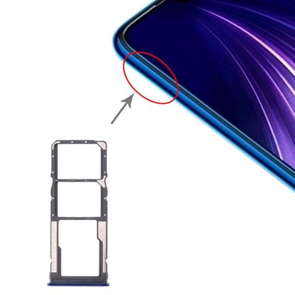 Tiroir Carte SIM + Tiroir Carte SIM + Tiroir Carte Micro SD pour Xiaomi Redmi Note 8