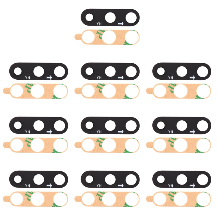 Objectif de caméra arrière 10 PCS pour Xiaomi Mi CC9e / A3