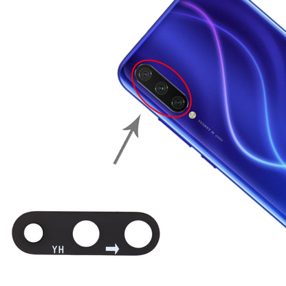 Objectif de caméra arrière 10 PCS pour Xiaomi Mi CC9e / A3