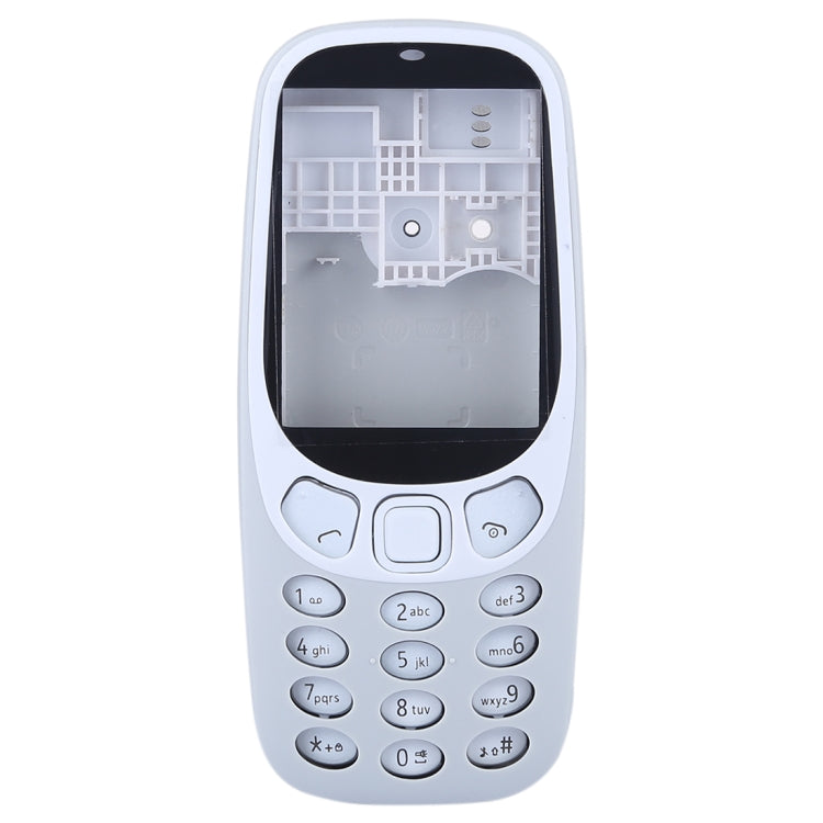Couvercle de boîtier complet avec clavier pour Nokia 3310