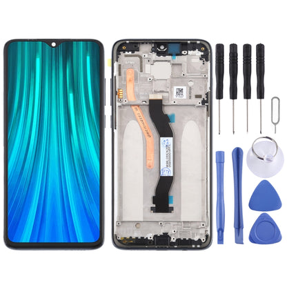 Écran LCD et numériseur complet avec cadre (version double carte SIM) pour Xiaomi Redmi Note 8 Pro